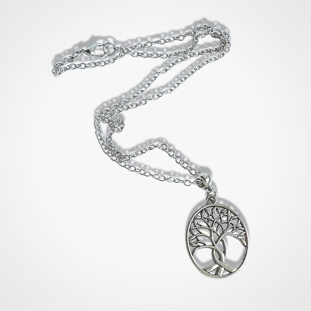 Tree Life Necklace Silver