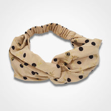 Load image into Gallery viewer, Twist Knot Headband Sand Gold

