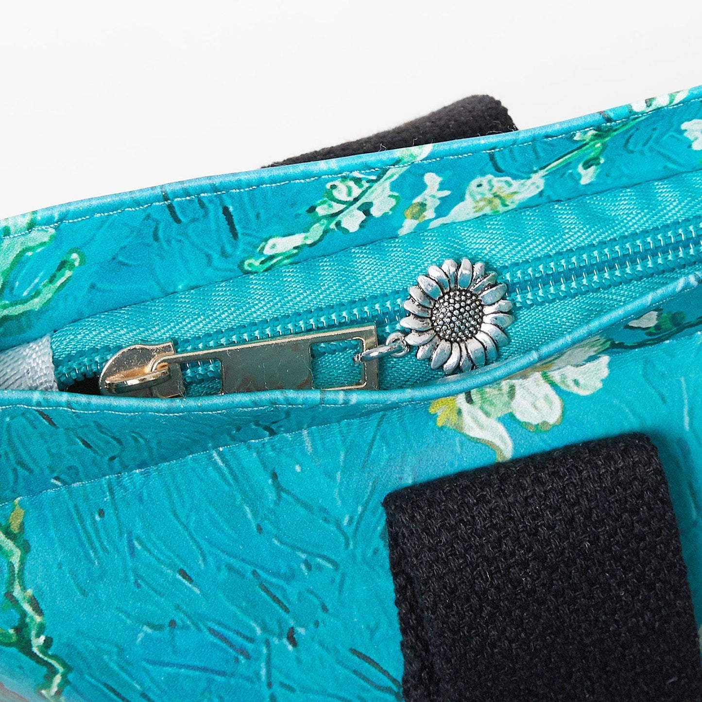 Van Gogh Almond Blossom Print Shopper Blue