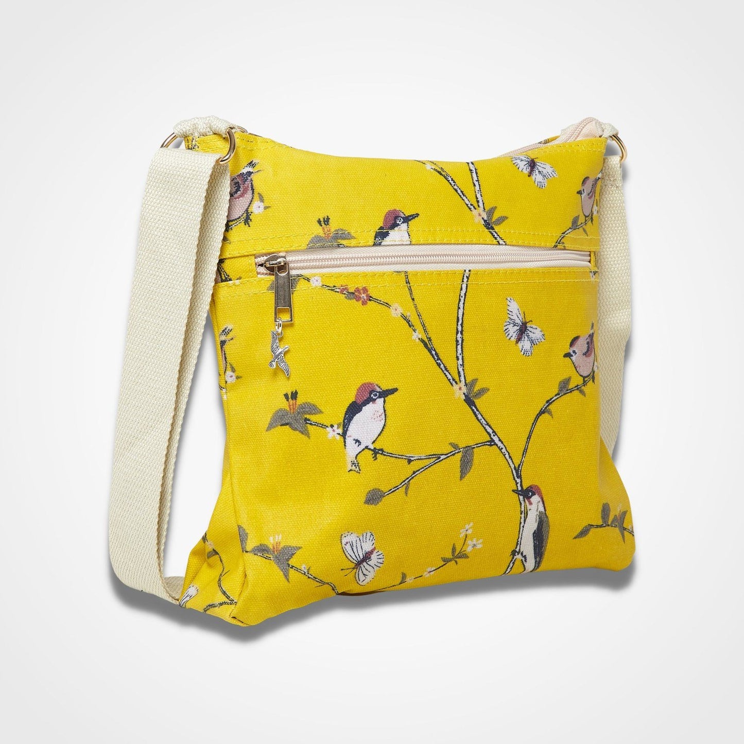 Woodpecker Cross Body Bag Yellow