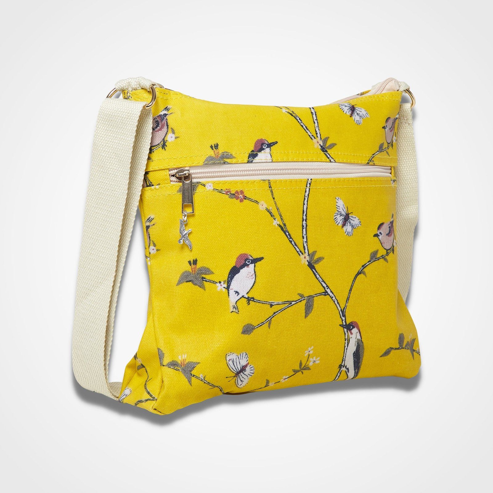 Woodpecker Cross Body Bag Yellow