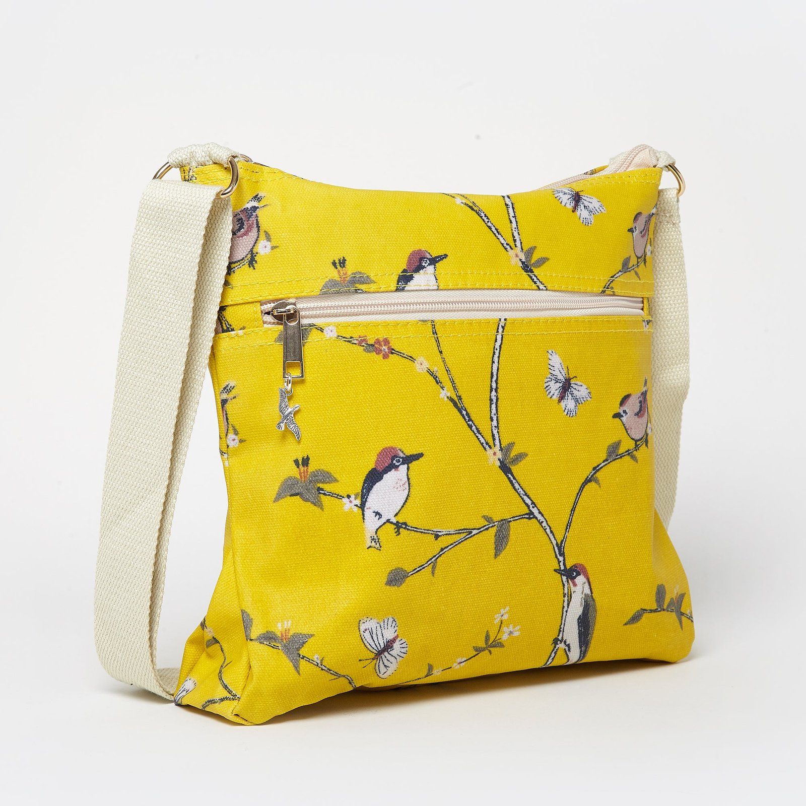 Woodpecker Cross Body Bag Yellow