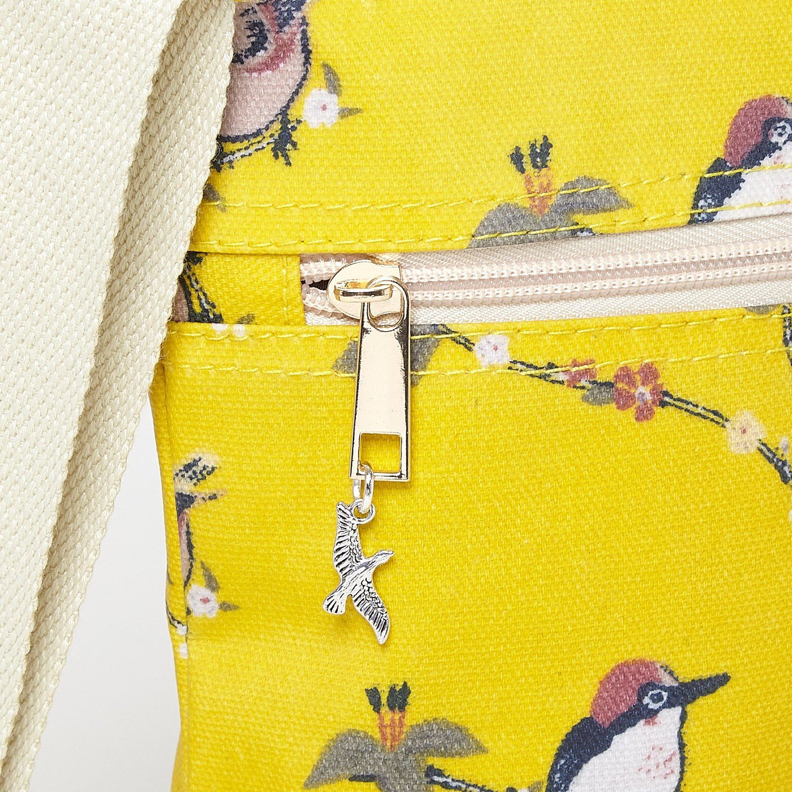 Woodpecker Cross Body Bag Yellow