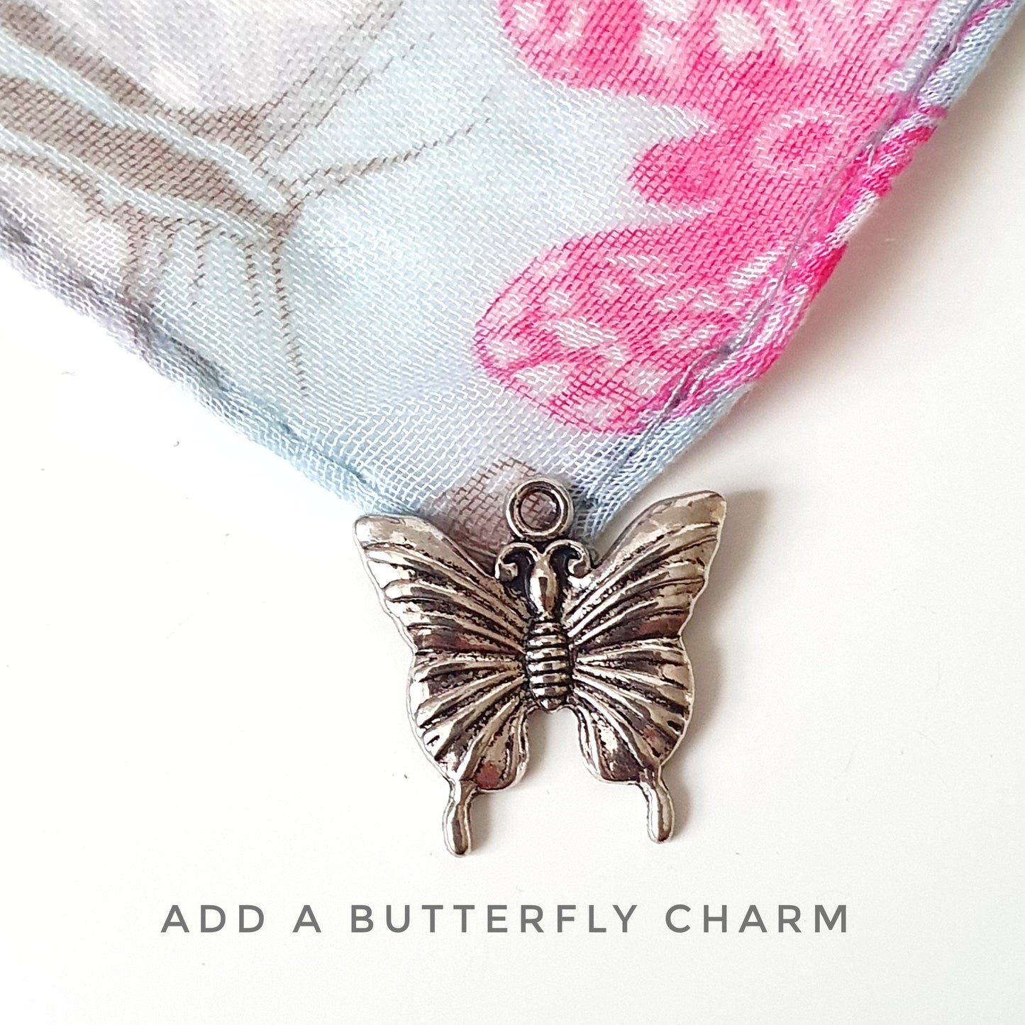 Butterfly Scarf - Pink