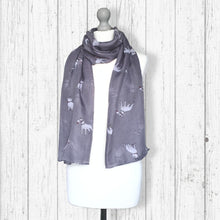 Load image into Gallery viewer, English Bull Terrier Dog Scarf - Grey
