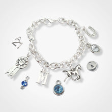 Load image into Gallery viewer, Horse Charm Bracelet - Silver
