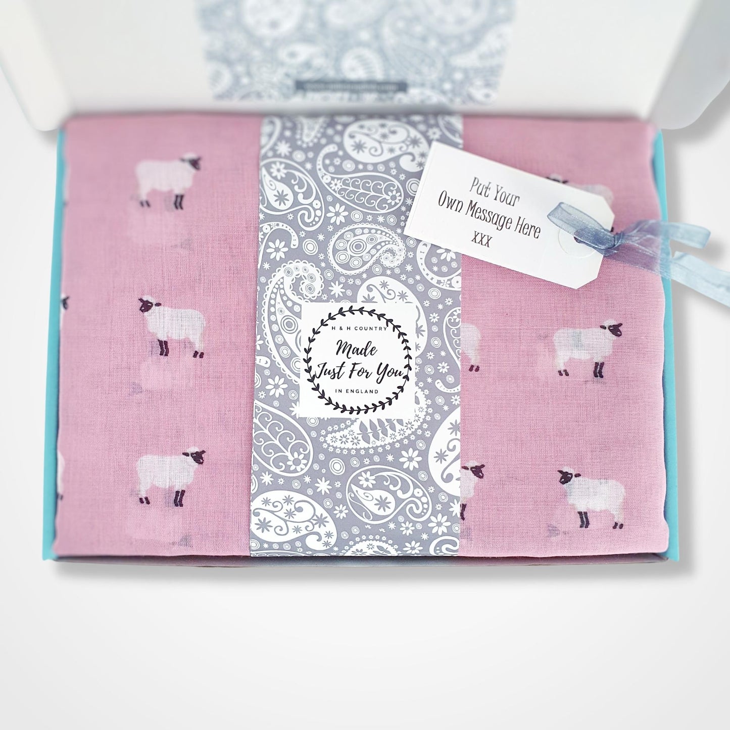 Little Sheep Scarf - Light Pink