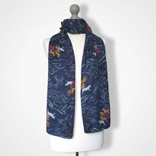 Load image into Gallery viewer, Margh Horse Scarf - Navy

