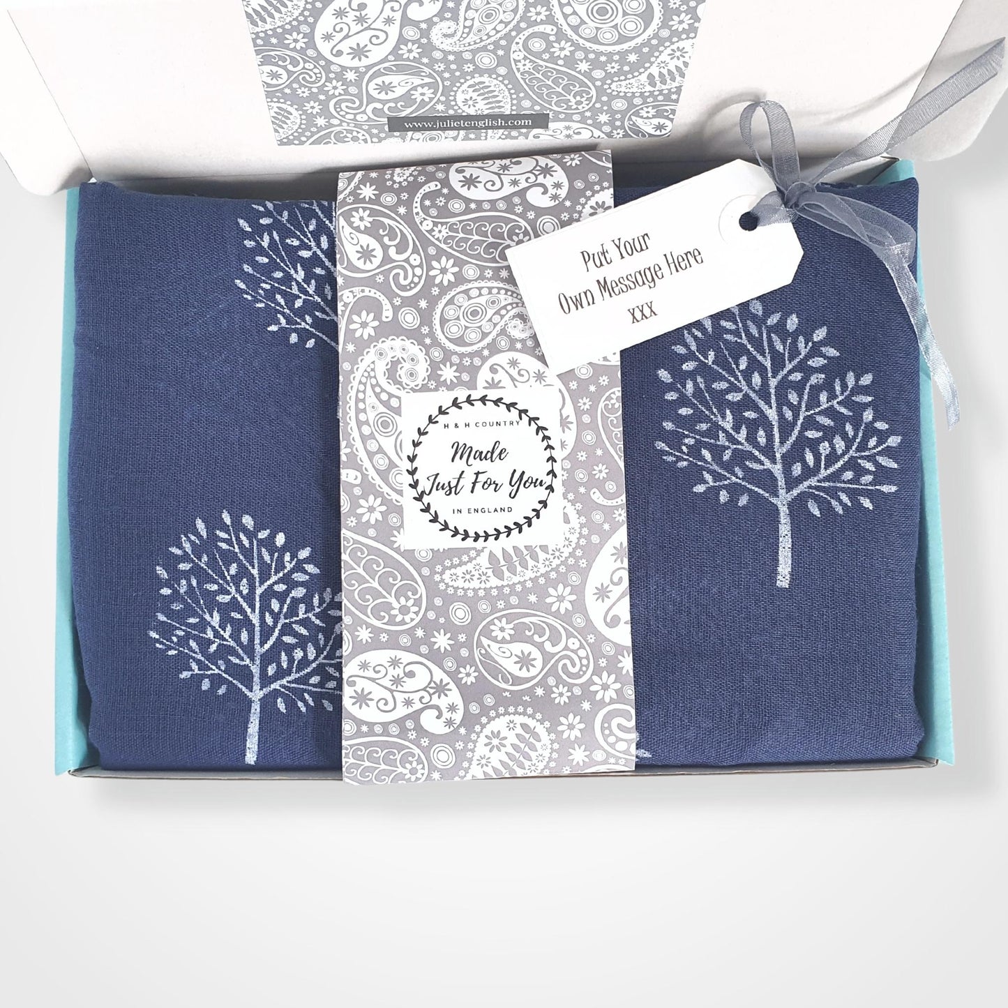 Mulberry Tree Scarf - Denim Blue